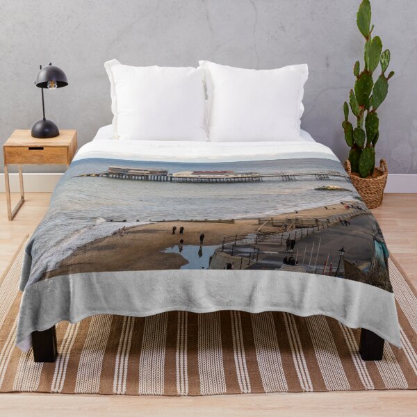 Item preview, High up view over Cromer beach, Norfolk Coast designed and sold by yackers1.
