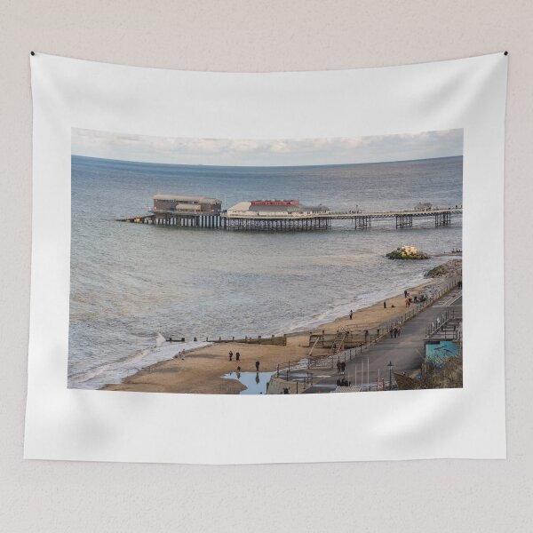 Item preview, High up view over Cromer beach, Norfolk Coast designed and sold by yackers1.