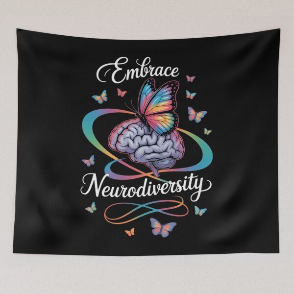 Item preview,  Embrace Neurodiversity Awareness  designed and sold by ScottieBode.
