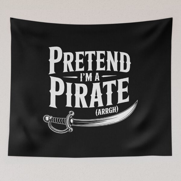 Item preview, Pretend I'M A Pirate Arrgh Halloween  designed and sold by MaryoKing.