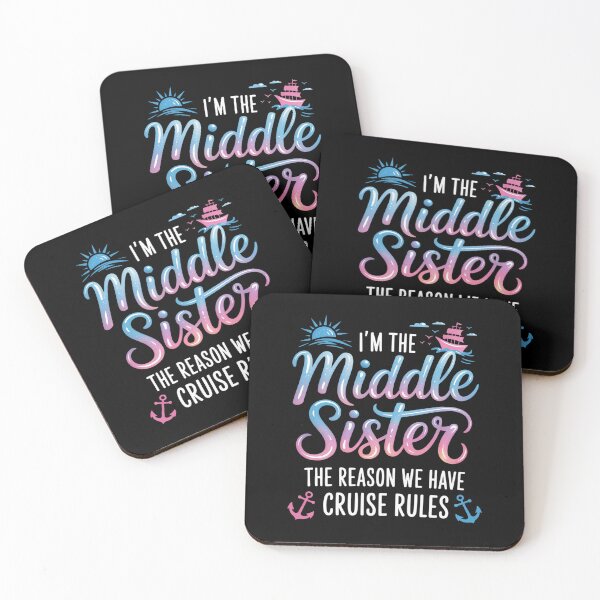 Item preview, Middle Sister Cruise Rules Matching designed and sold by JonGogue.