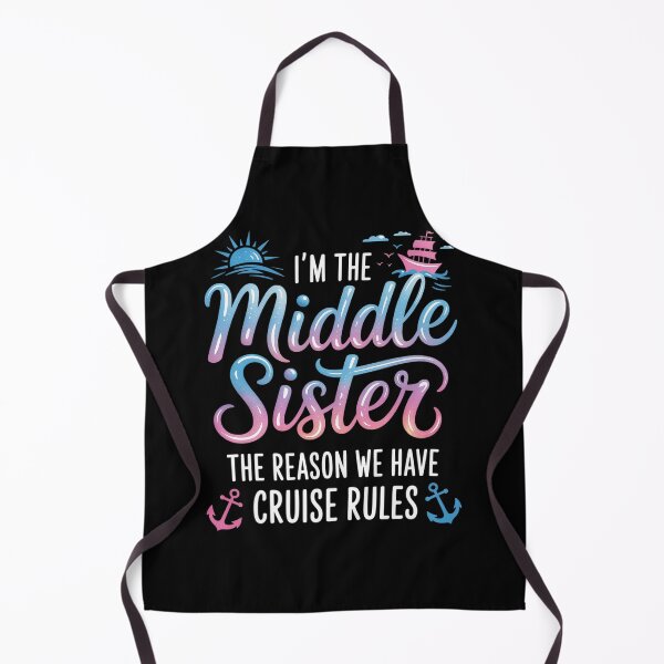 Item preview, Middle Sister Cruise Rules Matching designed and sold by JonGogue.
