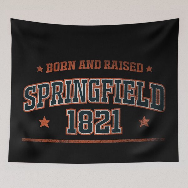 Item preview, Springfield, born and raised designed and sold by HB Shirts.