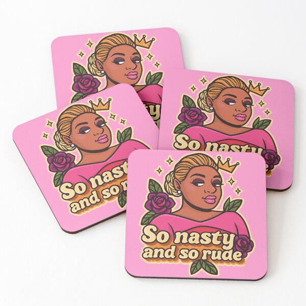Item preview, So Nasty and So Rude – Iconic RHOA NeNe Leakes Quote Art designed and sold by GirlyPopped.