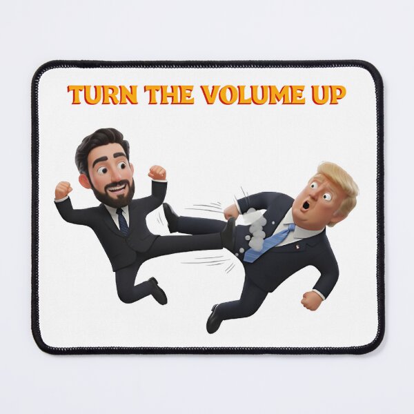 Item preview, Turn the volume up zohran mamdani designed and sold by vogelnerves.