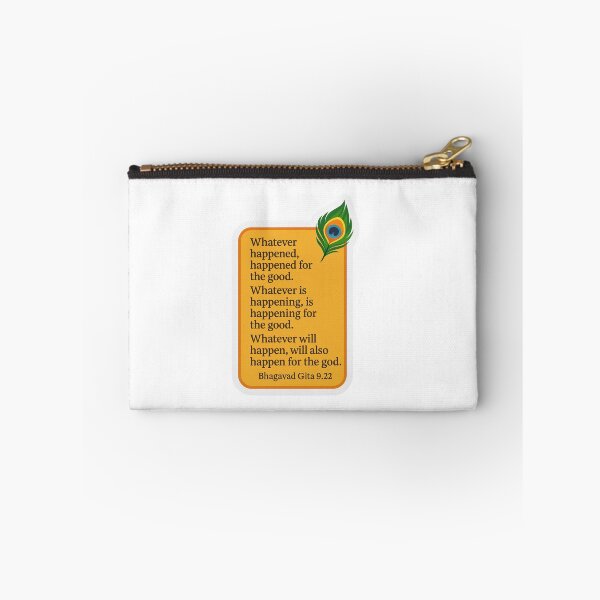Item preview, Bhagavad Gita Life Quote – Everything Happens for Good Sticker designed and sold by InnerDivineSoul.