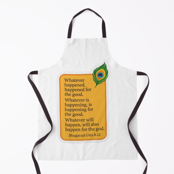 Item preview, Bhagavad Gita Life Quote – Everything Happens for Good Sticker designed and sold by InnerDivineSoul.
