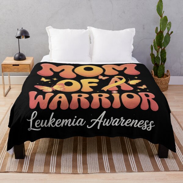 Item preview, Mom Of A Warrior Leukemia Awareness Family Matching designed and sold by JonGogue.