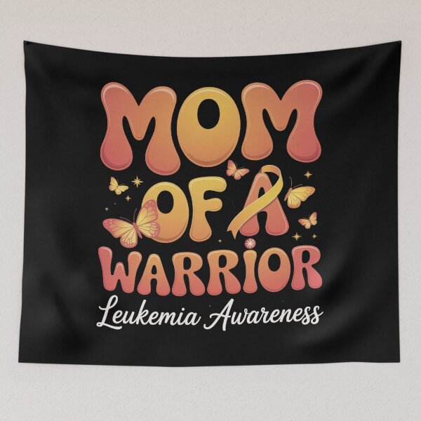 Item preview, Mom Of A Warrior Leukemia Awareness Family Matching designed and sold by JonGogue.