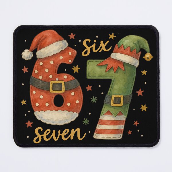 Item preview, Vintage Six Seven 67 Meme 67 Christmas Holiday Women designed and sold by JeniiArt.