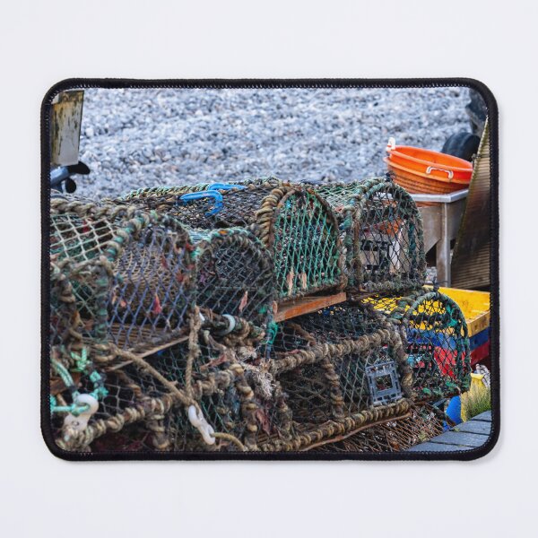 Item preview, Crab and lobster pots on the beach designed and sold by yackers1.