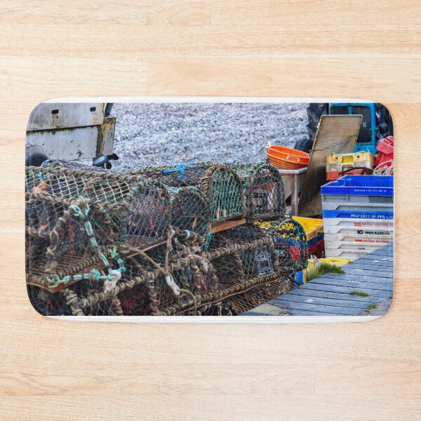 Item preview, Crab and lobster pots on the beach designed and sold by yackers1.