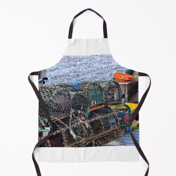 Item preview, Crab and lobster pots on the beach designed and sold by yackers1.