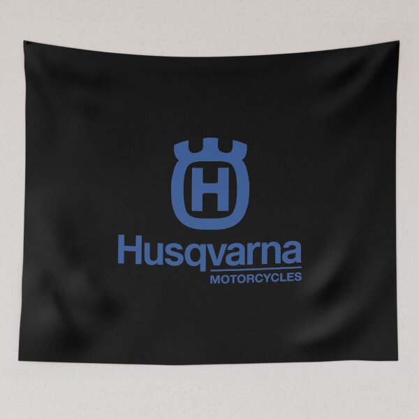 Item preview, small blue bike husqvarna motorbikes designed and sold by annewatson9.
