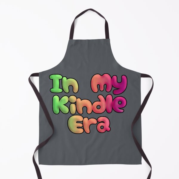 Item preview, In My Kindle Era – Neon Bright Bubble Letter Bookish Design designed and sold by Petal & Flame.