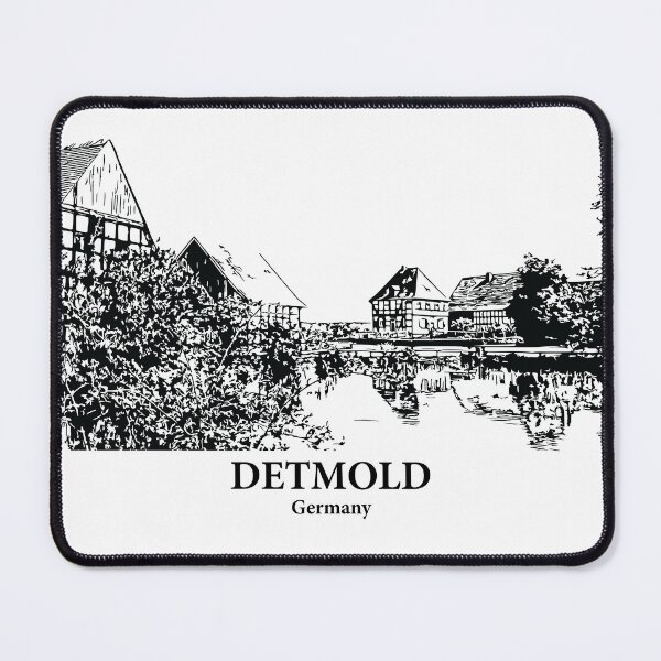 Item preview, Detmold - Germany designed and sold by Lakeric Cityscapes.