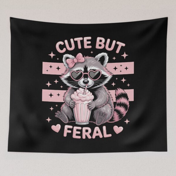 Item preview, Raccoon Cute But Feral designed and sold by MaryoKing.