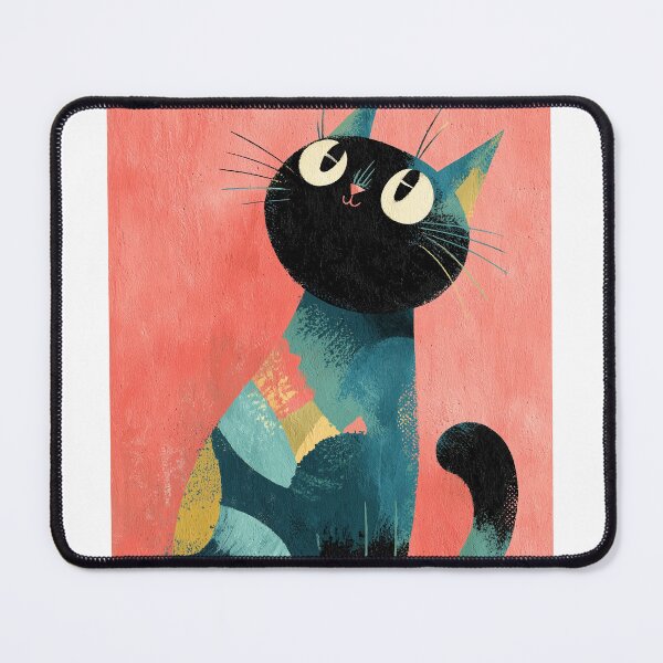Item preview, Geometric Kitty designed and sold by Pop Haven.