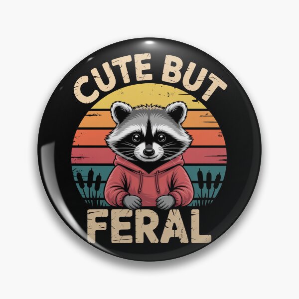 Item preview, Raccoon Cute But Feral designed and sold by MaryoKing.