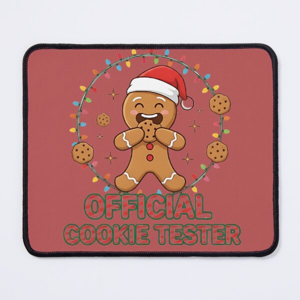 Item preview, Funny Christmas Gingerbread 'Official Cookie Tester' T-Shirt designed and sold by The-Daily-Drape.