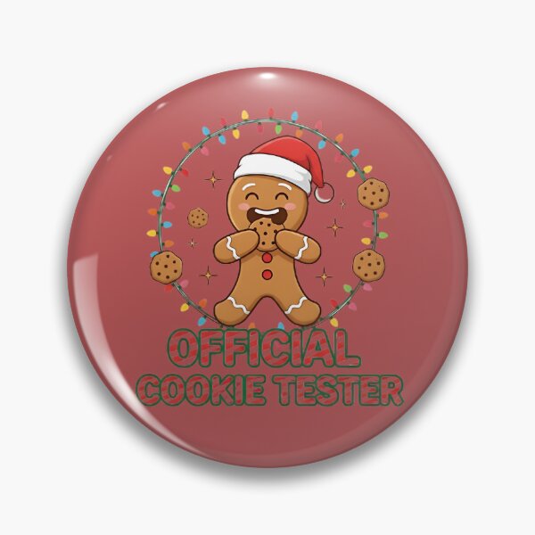 Item preview, Funny Christmas Gingerbread 'Official Cookie Tester' T-Shirt designed and sold by The-Daily-Drape.