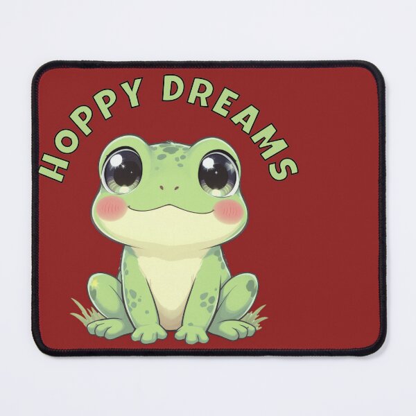 Item preview, Kawaii Frog Kids Hoodie – “Hoppy Dreams”, Cute Anime Frog for Toddlers designed and sold by HappySproutArt.