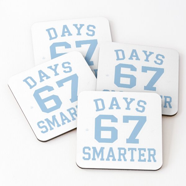 Item preview, 67 Days Smarter T‑Shirt – Classroom Milestone Tee, Student & Teacher Motivation, School Countdown, Positive Growth designed and sold by GAIDREDA.
