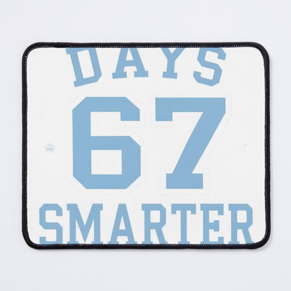 Item preview, 67 Days Smarter T‑Shirt – Classroom Milestone Tee, Student & Teacher Motivation, School Countdown, Positive Growth designed and sold by GAIDREDA.