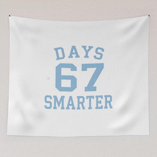 Item preview, 67 Days Smarter T‑Shirt – Classroom Milestone Tee, Student & Teacher Motivation, School Countdown, Positive Growth designed and sold by GAIDREDA.
