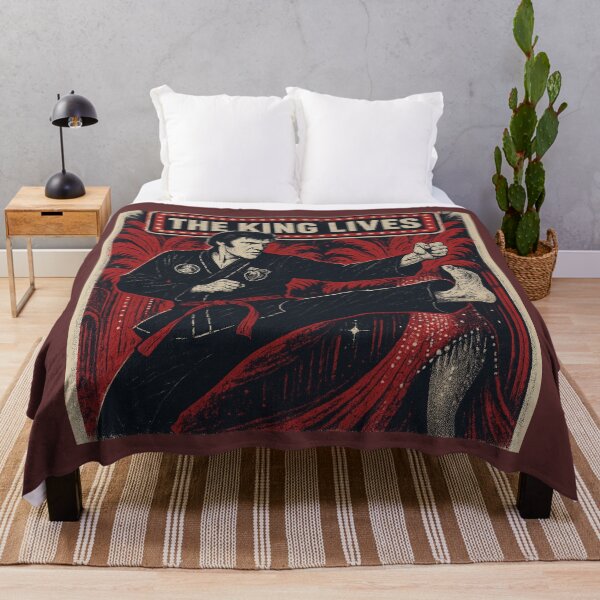Item preview, The KING Lives - Martial Arts Music Legend -  The King of Karate designed and sold by CleverCulture.
