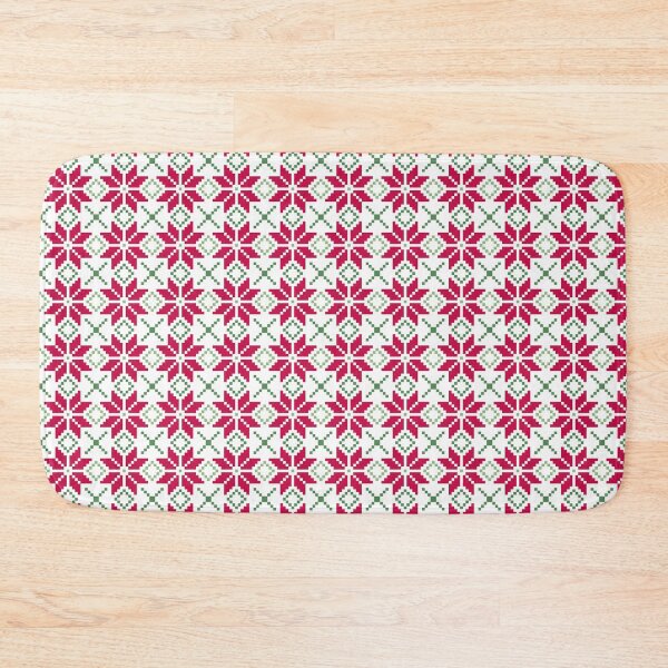 Item preview, Fair Isle Poinsettia designed and sold by LMHDesigns.