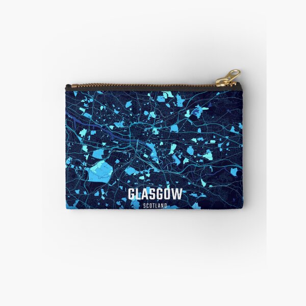 Item preview, Glasgow Midnight City Map designed and sold by HomeLivingCo.