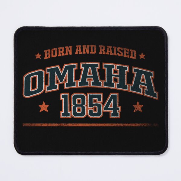 Item preview, Omaha, born and raised designed and sold by HB Shirts.