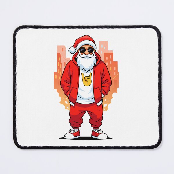 Item preview, Groovy Santa on the Streets designed and sold by ArtesioByZaber.