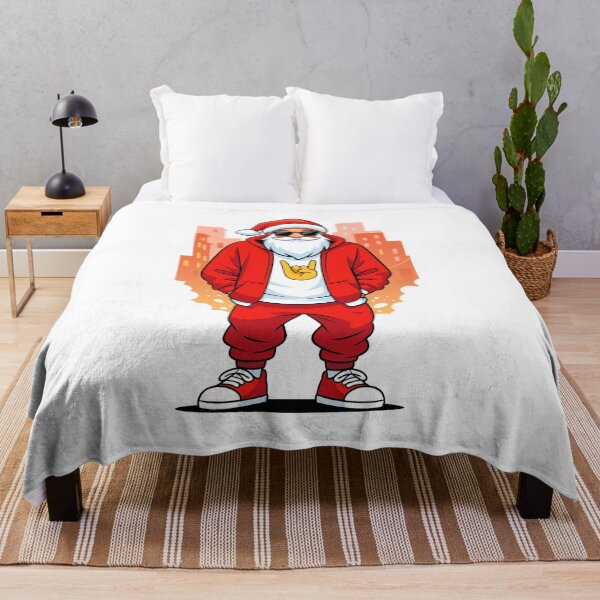 Item preview, Groovy Santa on the Streets designed and sold by ArtesioByZaber.