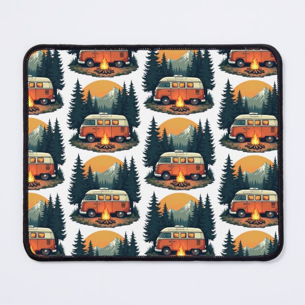 Item preview, Colorado Camping Design Art | Retro Van Camping Graphic Gift designed and sold by Katedesignz.