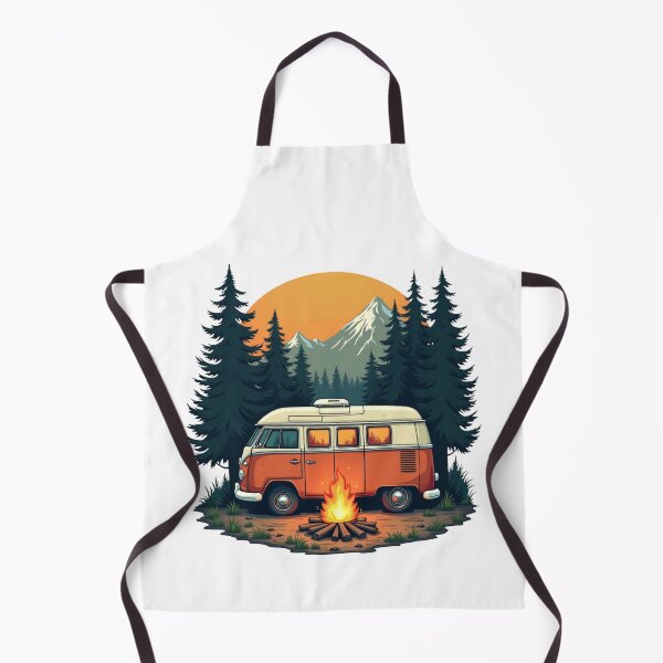 Item preview, Colorado Camping Design Art | Retro Van Camping Graphic Gift designed and sold by Katedesignz.