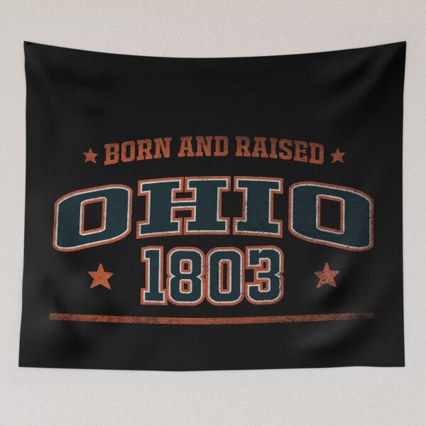 Item preview, Ohio, born and raised  designed and sold by HB Shirts.