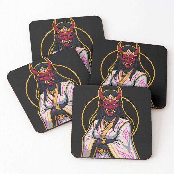 Item preview, Oni Queen – Empress of Neon Rebellion designed and sold by Keios Cool Apparel.