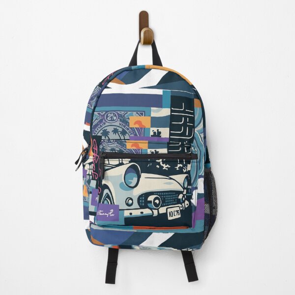 Item preview, retro car collage designed and sold by JMcdesigner.