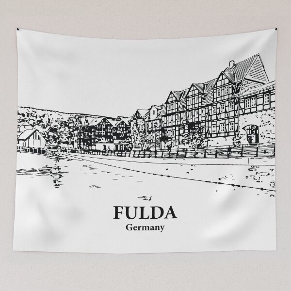 Item preview, Fulda - Germany designed and sold by Lakeric Cityscapes.