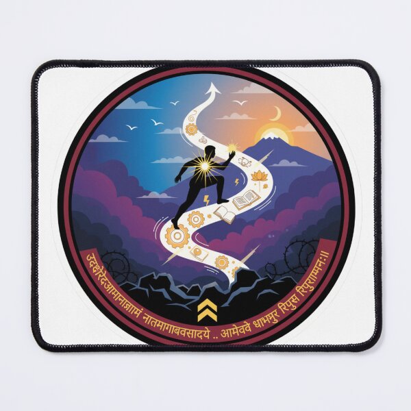 Item preview, Elevate Yourself by Your Own Mind | Inner Strength Sanskrit Sticker designed and sold by InnerDivineSoul.