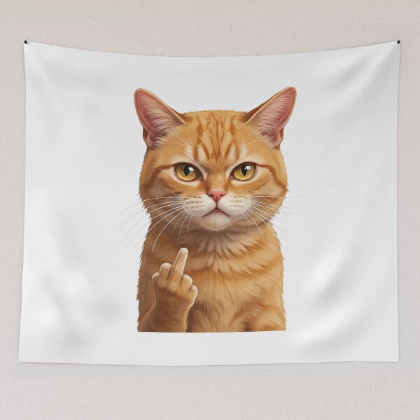 Item preview, Angry Ginger Cat designed and sold by TeeARTHY.