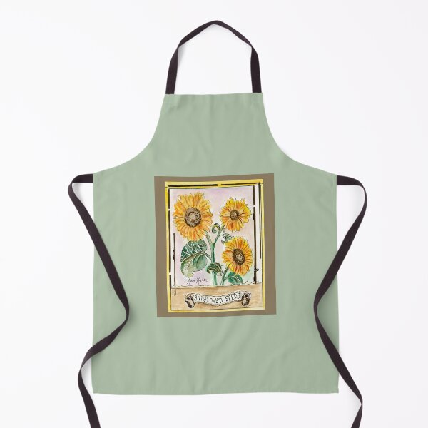 Item preview, Sunflower Seeds - watercolor and pen designed and sold by Annie Mason Art.