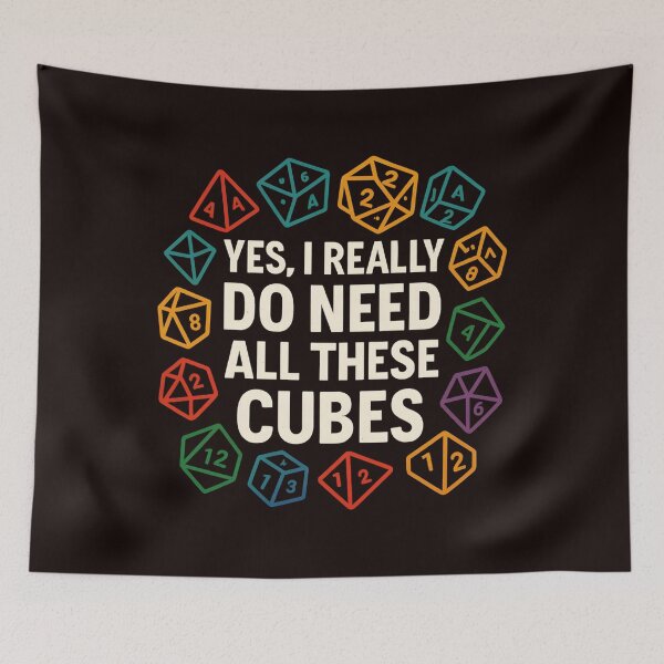 Item preview, Yes, I really do need all these cubes - Cube Solving designed and sold by hemagamo.