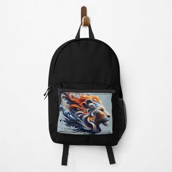 Item preview, "Fluid Majesty: Abstract Lion Art" designed and sold by Dogandesighn.