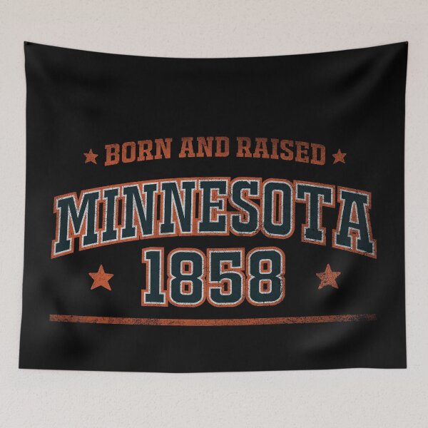 Item preview, Minnesota, born and raised designed and sold by HB Shirts.