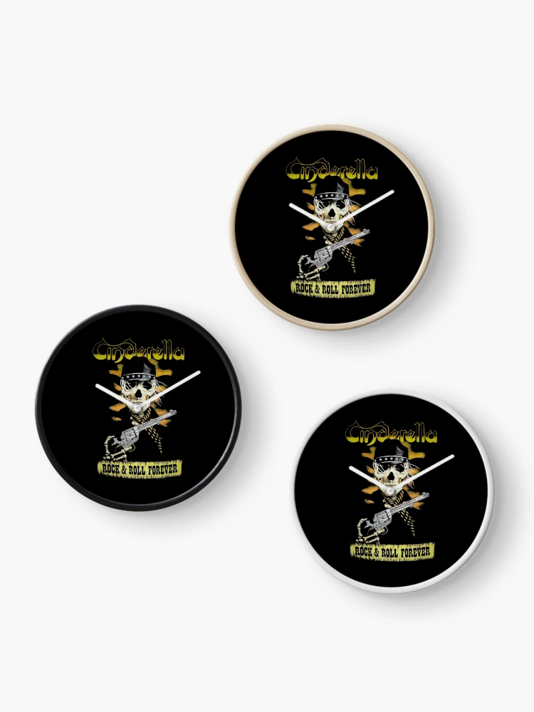 Thumbnail 3 of 4, Clock, CINDERELLA ROCK BAND designed and sold by randallrigney.