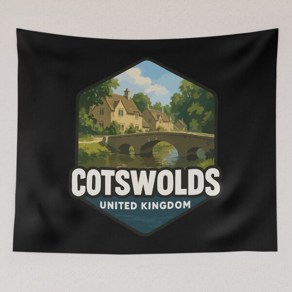 Item preview, Cotswolds England United Kingdom Travel designed and sold by TomFrontierArt.