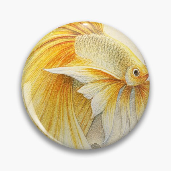 Item preview, Goldfish swim in the water, showing off beautiful tails designed and sold by DinsignStudio.